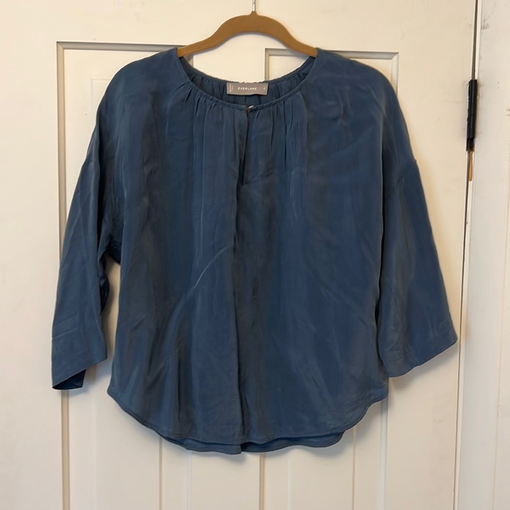 Everlane silk top